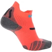 Chaussettes pour femme UYN  RUN 2IN SOCKS Coral Fluo/Anthracite