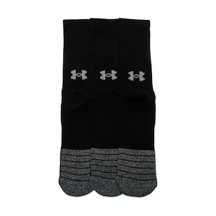 Chaussettes pour homme Under Armour HeatGear Crew-BLK  M