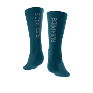 Chaussettes pour homme Wilson  Rush Pro Crew Sock Blue Coral  S/M