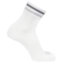 Chaussettes Salomon  Sonic Quarter White/Lunar Rock  M