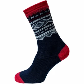 Chaussettes Ulvang Marius New Navy/Red