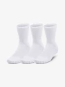 Chaussettes Under Armour  3-Maker 3pk Mid-Crew-WHT