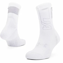 Chaussettes Under Armour Dry Run Crew-WHT