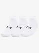 Chaussettes Under Armour  Essential Low Cut 3Pk-WHT