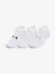 Chaussettes Under Armour  Essential No Show 3pk-WHT