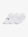 Chaussettes Under Armour  Essential No Show 3pk-WHT