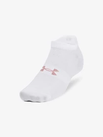 Chaussettes Under Armour Essential No Show 3pk-WHT