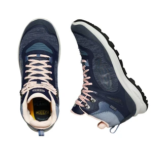 Chaussures d'extérieur pour femme Keen Terradora Flex Mid Wp Vintage Indigo/Peachy Keen