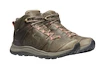 Chaussures d'extérieur pour femme Keen Terradora II Ltr Mid Wp Brindle/Redwood