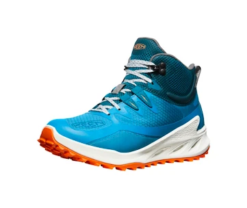 Chaussures d'extérieur pour femme Keen Zionic Mid Wp Fjord Blue/Tangerine