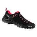 Chaussures d'extérieur pour femme Salewa  WILDFIRE LEATHER Black/Fluo Coral