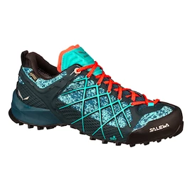 Chaussures d'extérieur pour femme Salewa WS Wildfire GTX Blue Poseidon/Capri