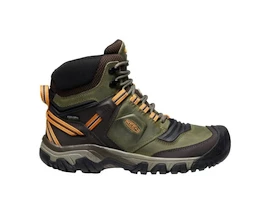 Chaussures d'extérieur pour homme Keen Ridge Flex Mid Wp Capulet Olive/Desert Sun