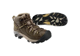 Chaussures d'extérieur pour homme Keen Targhee II Mid Wp Black Olive/Yellow