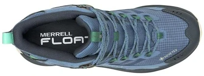 Chaussures d'extérieur pour homme Merrell  Moab Speed 2 Mid Gtx Steel Blue