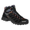 Chaussures d'extérieur pour homme Salewa  MS Alp Mate Mid PTX Ombre Black Out/Fluo Orange