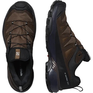 Chaussures d'extérieur pour homme Salomon X Ultra 360 Leather Gore-Tex Dark Earth/Delicioso/Sharkskin  UK 8,5