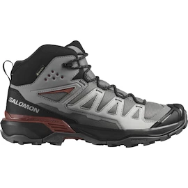 Chaussures d'extérieur pour homme Salomon X Ultra 360 Mid Gore-Tex Pewter/Black/Burnt Henna