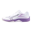 Chaussures d'intérieur pour enfants Mizuno  Lightning Star Z7 Jr. White/Patrician Purple/Quince