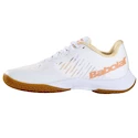 Chaussures d'intérieur pour femme Babolat  Shadow Tour 5 Women White/Yellow