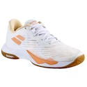 Chaussures d'intérieur pour femme Babolat  Shadow Tour 5 Women White/Yellow