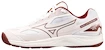 Chaussures d'intérieur pour femme Mizuno  Cyclone Speed 4 White/Cabernet