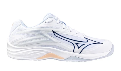 Chaussures d'intérieur pour femme Mizuno  THUNDER BLADE Z White/Navy Peony/Peach Parfait