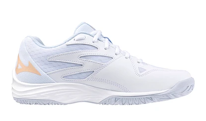 Chaussures d'intérieur pour femme Mizuno  THUNDER BLADE Z White/Navy Peony/Peach Parfait