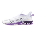 Chaussures d'intérieur pour femme Mizuno  Wave Mirage 5 White/Patrician Purple/Quince