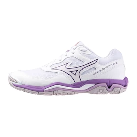 Chaussures d'intérieur pour femme Mizuno  Wave Phantom 3 White/Patrician Purple/Quince