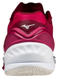 Chaussures d'intérieur pour femme Mizuno  Wave Stealth Neo Persian Red White