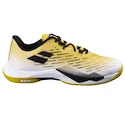 Chaussures d'intérieur pour homme Babolat  Shadow Tour 5 Men White/Gold