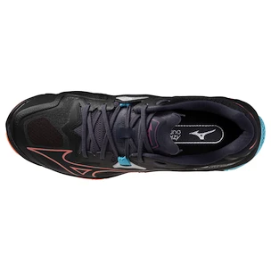 Chaussures d'intérieur pour homme Mizuno  Wave Lightning Z8 Black/Neon Flame