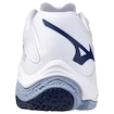 Chaussures d'intérieur pour homme Mizuno  Wave Lightning Z8 White/Bellwether Blue