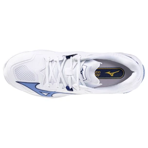 Chaussures d'intérieur pour homme Mizuno  Wave Lightning Z8 White/Bellwether Blue