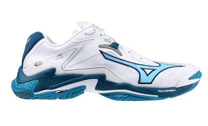 Chaussures d'intérieur pour homme Mizuno  WAVE LIGHTNING Z8 White/Sailor Blue/Silver