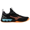 Chaussures d'intérieur pour homme Mizuno  Wave LUMINOUS 3 Black/Neon Flame