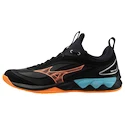 Chaussures d'intérieur pour homme Mizuno  Wave LUMINOUS 3 Black/Neon Flame