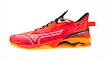 Chaussures d'intérieur pour homme Mizuno  WAVE MIRAGE 5 Radiant Red/White/Carrot Curl