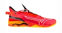 Chaussures d'intérieur pour homme Mizuno  WAVE MIRAGE 5 Radiant Red/White/Carrot Curl