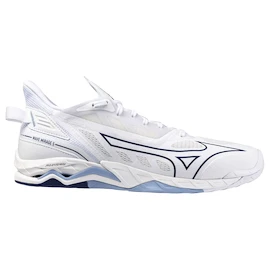 Chaussures d'intérieur pour homme Mizuno Wave MIRAGE 5 White/Bellwether Blue