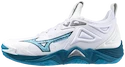 Chaussures d'intérieur pour homme Mizuno  WAVE MOMENTUM 3 White/Sailor Blue/Silver