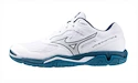 Chaussures d'intérieur pour homme Mizuno  WAVE PHANTOM 3 White/Sailor Blue/Silver