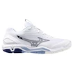 Chaussures d'intérieur pour homme Mizuno  Wave STEALTH 6 White/Bellwether Blue