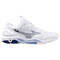 Chaussures d'intérieur pour homme Mizuno  Wave STEALTH 6 White/Bellwether Blue