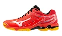 Chaussures d'intérieur pour homme Mizuno  WAVE VOLTAGE Radiant Red/White/Carrot Curl