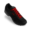 Chaussures de cyclisme sur route Giro Gauge  Black/Bright Red