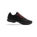 Chaussures de cyclisme sur route Giro Gauge  Black/Bright Red  EUR 49