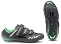 Chaussures de cyclisme sur route pour femme NorthWave  Core Wmn gray/green