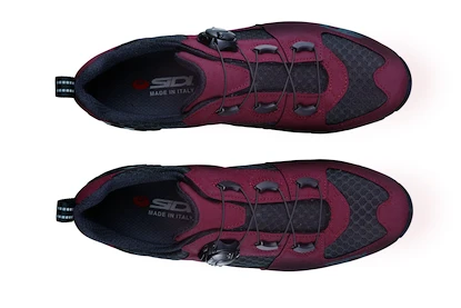 Chaussures de cyclisme sur route Sidi  TURBO burgundy-black EUR 45